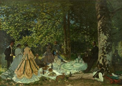 Luncheon on the Grass by Claude Monet